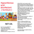 Furniture Hypochlorous Acid Disinfectant FDA HCLO Disinfectant Sterilization Rate 99.999%
